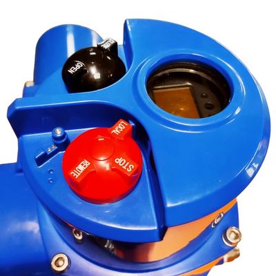 IP67 อัจฉริยะเปิดปิดไฟฟ้า วาล์ว Actuator ส่วน Turn เล็ก Rotary Actuator
